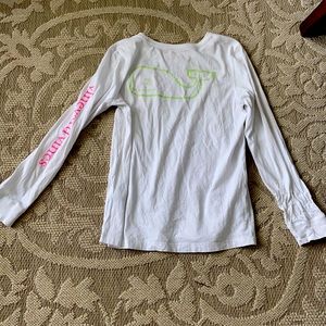 Vineyard vines long sleeve t shirt size large girls